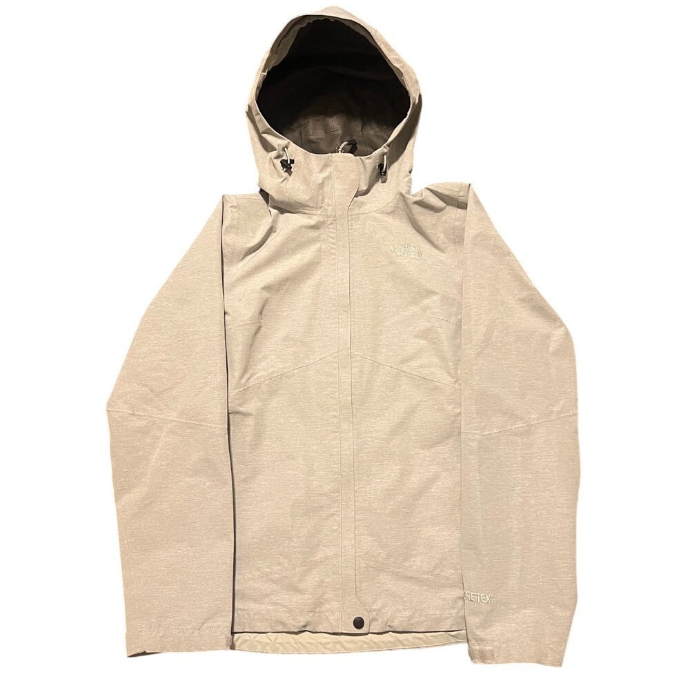 The North Face Women's Gray Gore-Tex Waterproof Shell Jacket Size‎ S Pit Zips